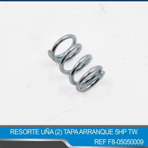 RESORTE UÑA (2) TAPA ARRANQUE 5HP TW REF F8-05050009